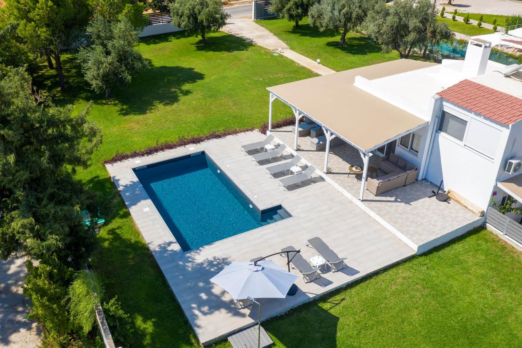 Casa Bianca Villa Kolymbia Exteriör bild