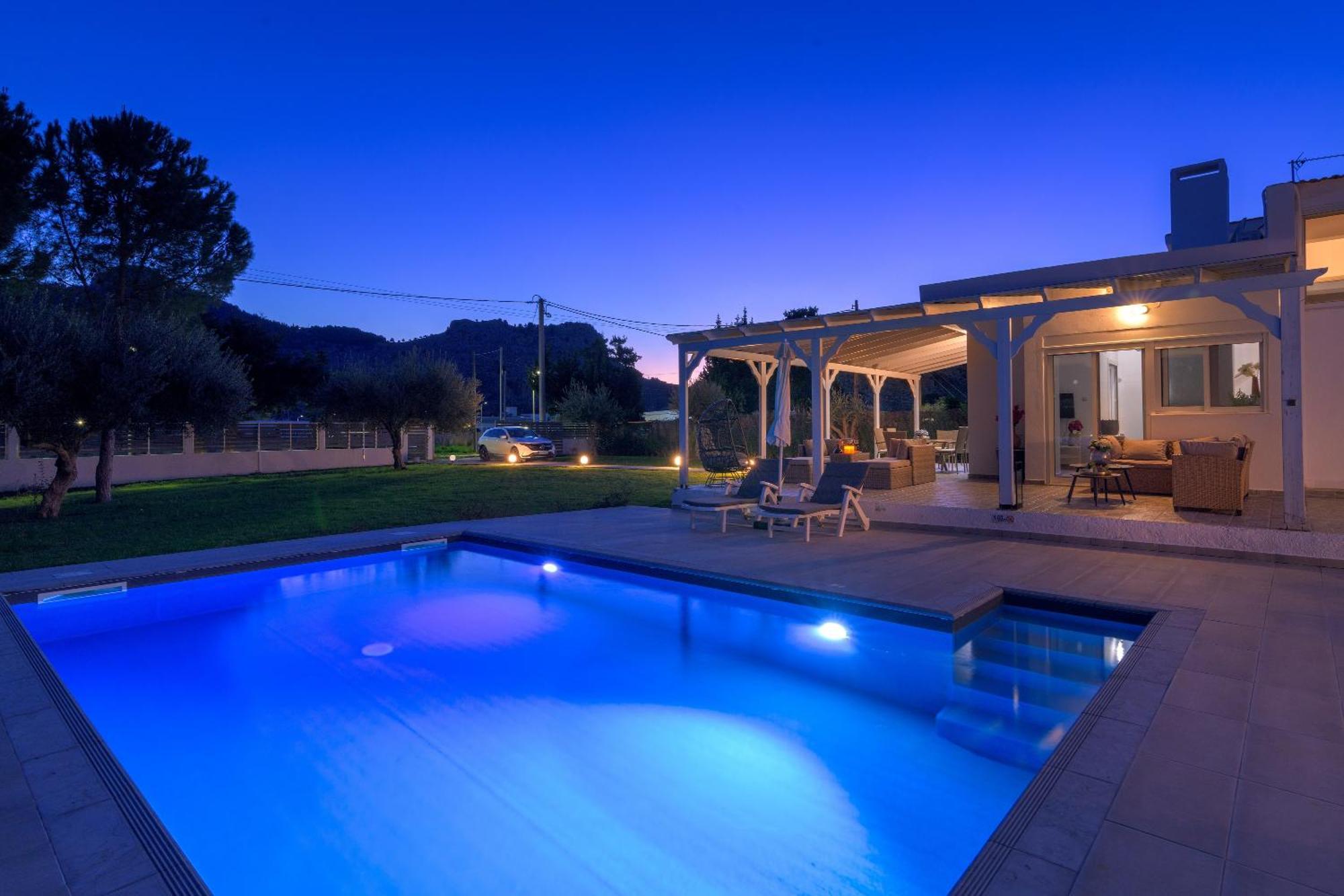 Casa Bianca Villa Kolymbia Exteriör bild
