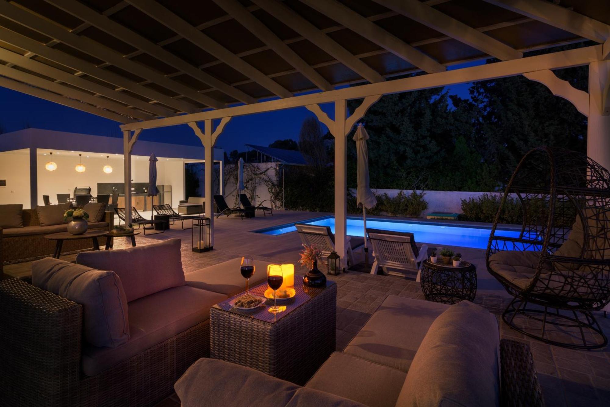 Casa Bianca Villa Kolymbia Exteriör bild