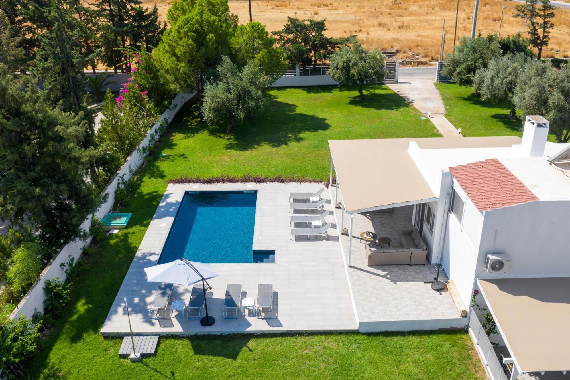 Casa Bianca Villa Kolymbia Exteriör bild