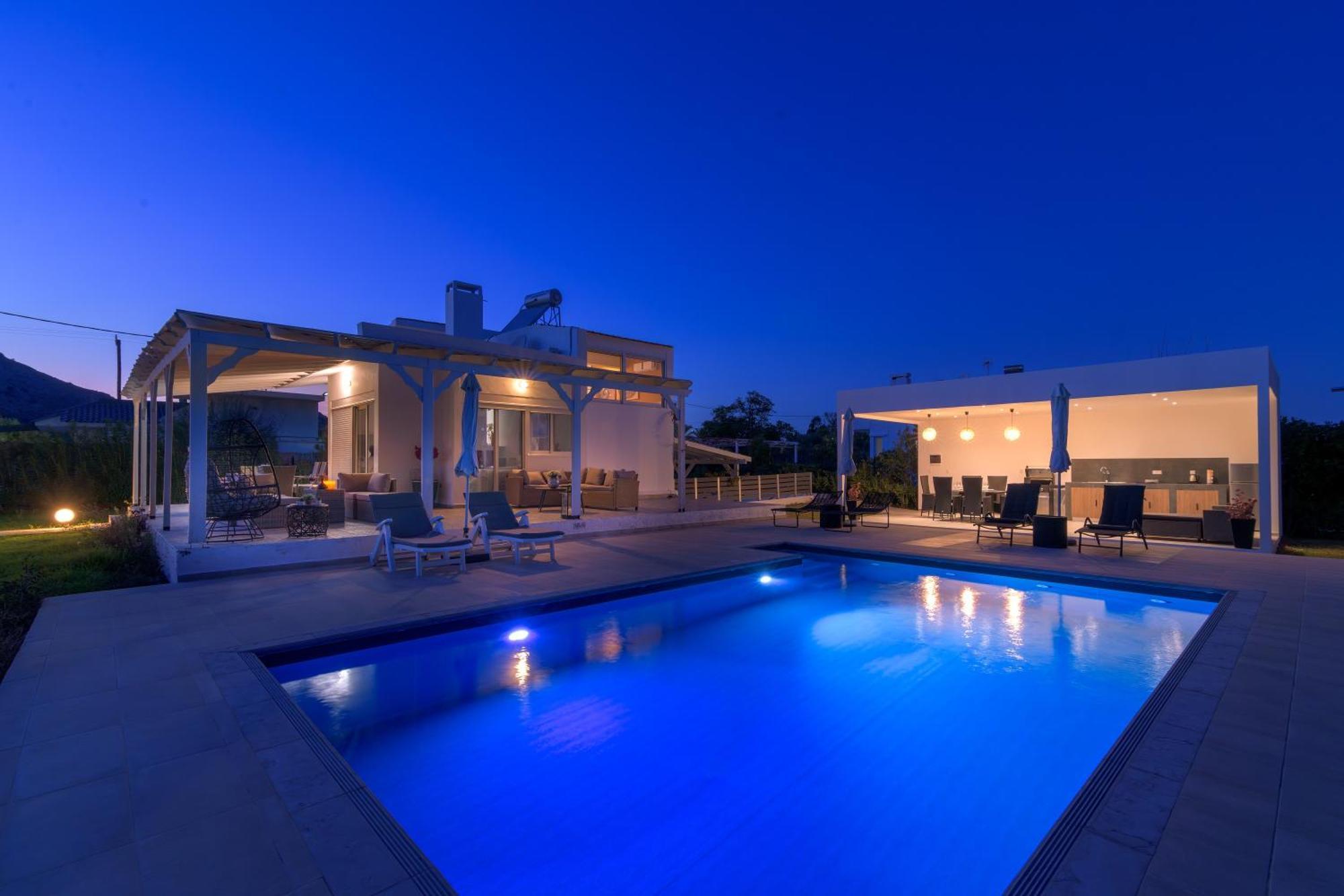 Casa Bianca Villa Kolymbia Exteriör bild