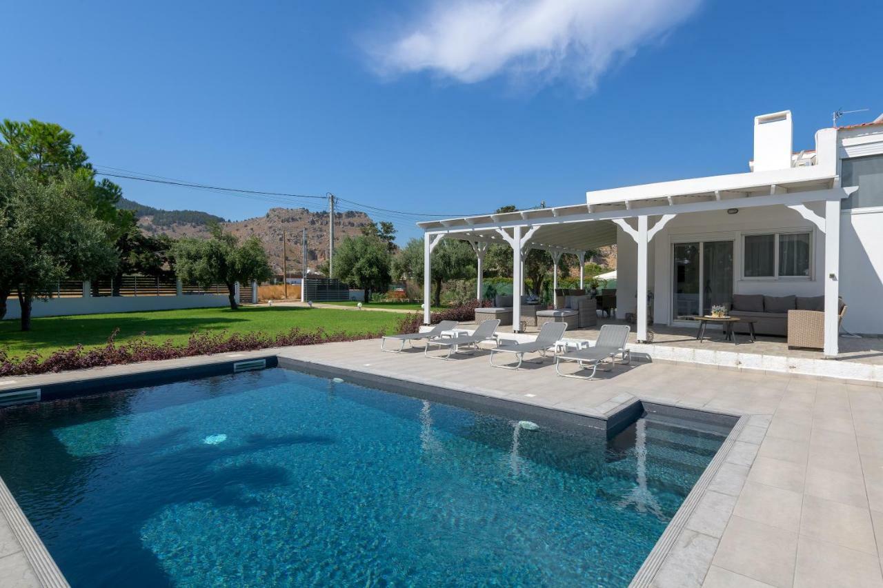 Casa Bianca Villa Kolymbia Exteriör bild